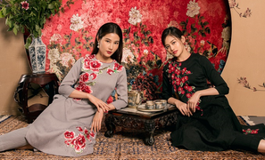 Diễm My 9X lần đầu chụp ảnh áo dài bên dàn diễn viên hot của miền Bắc